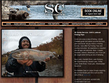 Tablet Screenshot of caldwellfishing.com